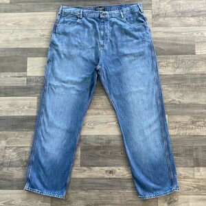42x34 Polo Jeans Co Ralph Lauren Cincinnati Utility Jeans Men’s Blue Denim Loose